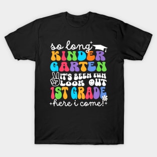 So Long Kindergarten Graduation 1st Grade  2024 T-Shirt